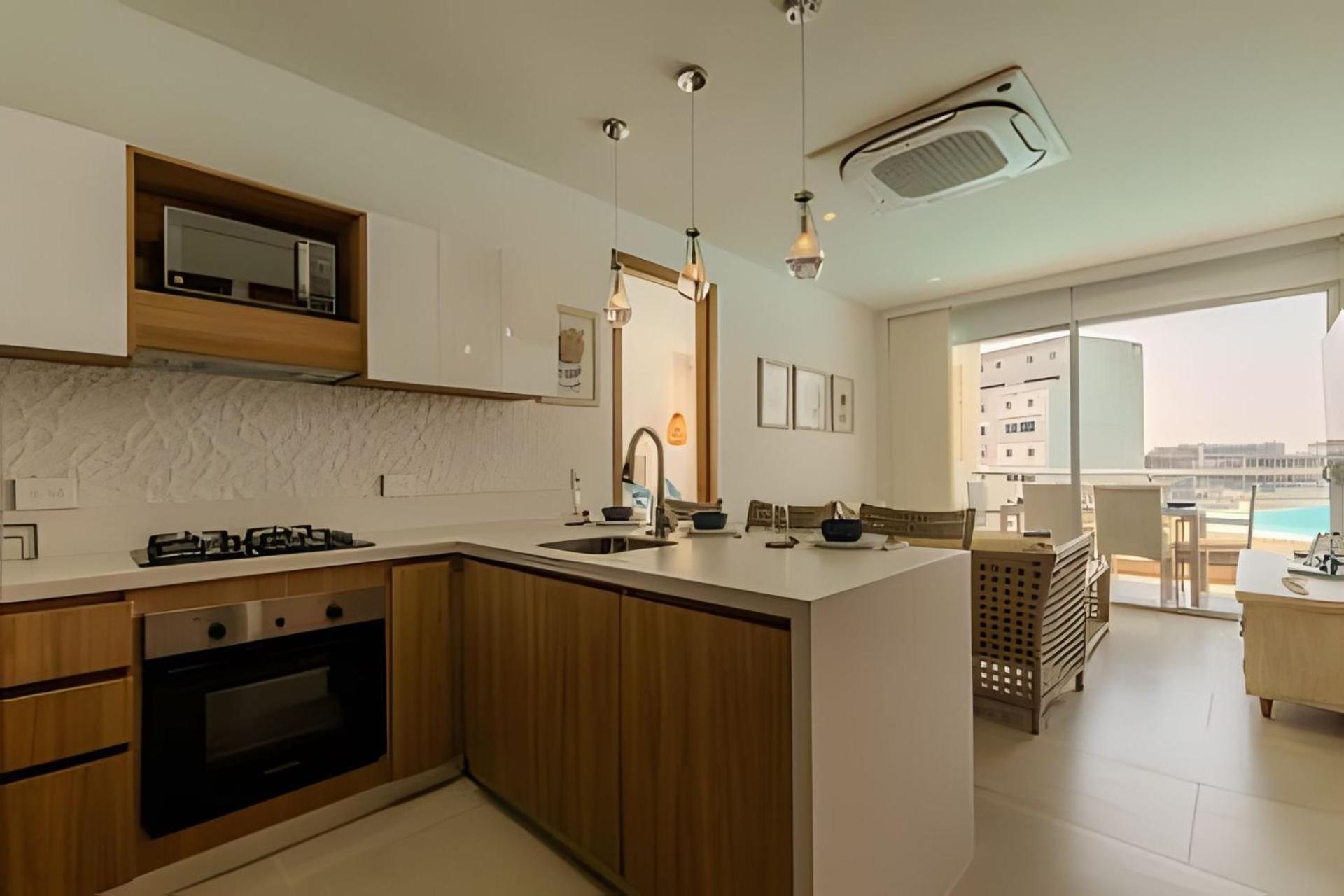 Magico Oasis En Baia Kristal Vista A La Laguna 2br Apartamento