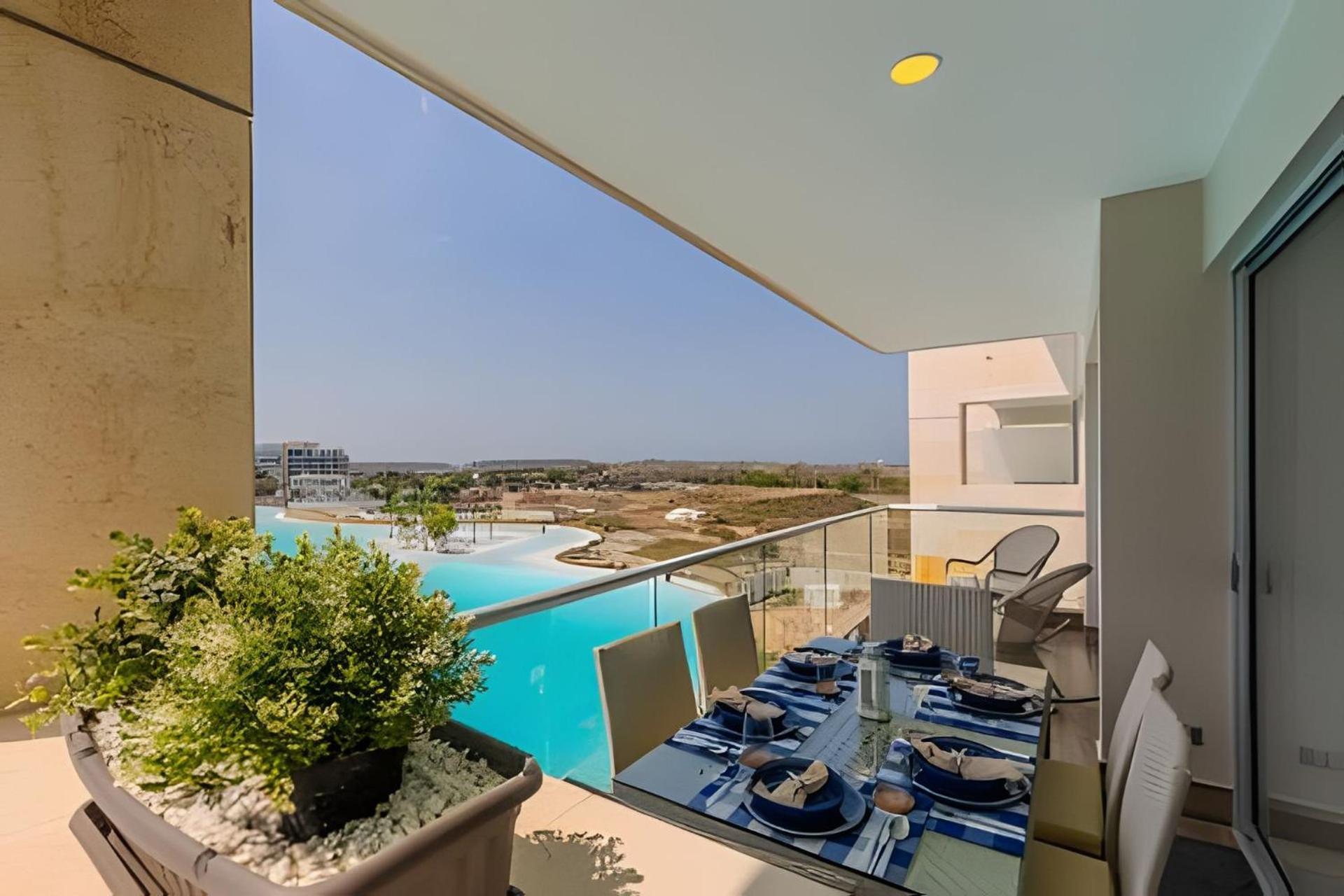 Magico Oasis En Baia Kristal Vista A La Laguna 2br Apartamento Cartagena