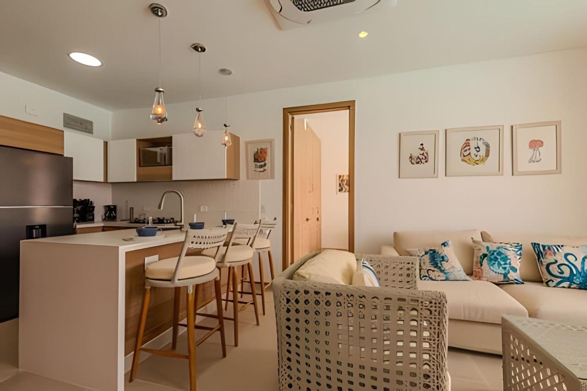 Apartamento Magico Oasis En Baia Kristal Vista A La Laguna 2br Cartagena